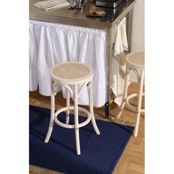 Barski stoli v kompletu 2 ks iz ratana v naravni barvi (višina sedeža 65,5 cm) Koster – Jotex-image-1