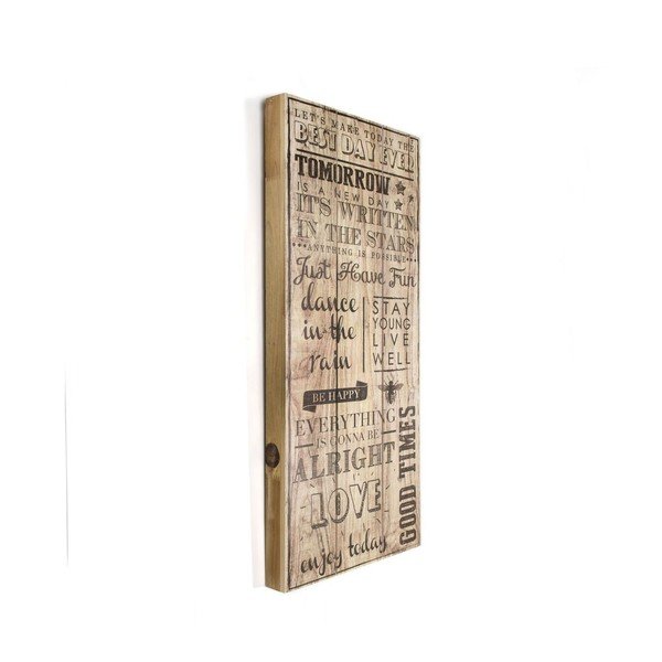Lesena slika Graham & Brown Best Day Ever, 30 x 70 cm-image-2