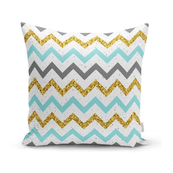 Minimalistične prevleke za blazine Multi Zig Zag, 45 x 45 cm