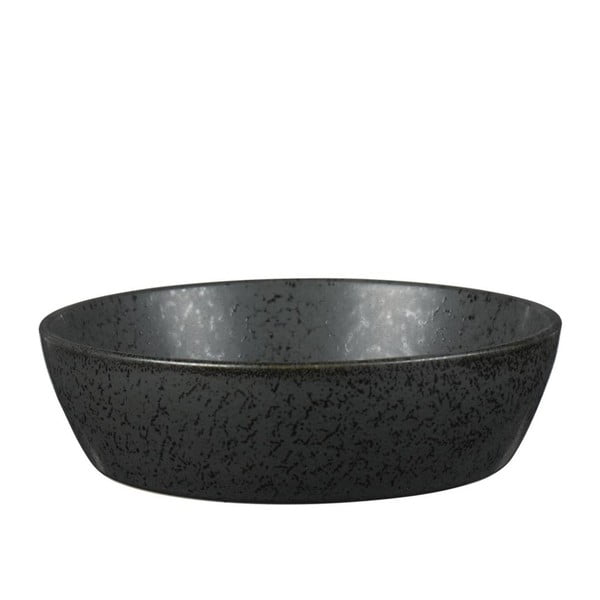 Črna kamnita posoda za serviranje Bitz Mensa, premer 18 cm