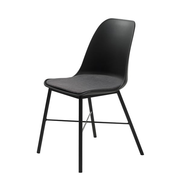 Komplet 2 črno-sivih stolov Unique Furniture Whistler-image-1