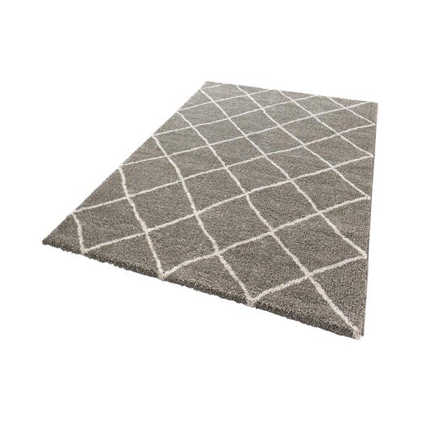 Rjava preproga Mint Rugs Grid, 200 x 290 cm-image-3