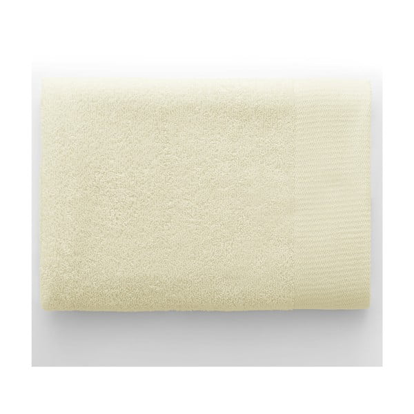 Kremno beli frotirni bombažni komplet brisač 4 ks Amari – Restilo-image-3