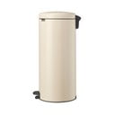 Bež jeklen koš za smeti s pedalom 30 l NewIcon – Brabantia