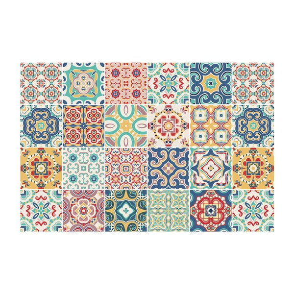 Komplet 24 nalepk za pohištvo Ambiance Georgina, 10 x 10 cm-image-2