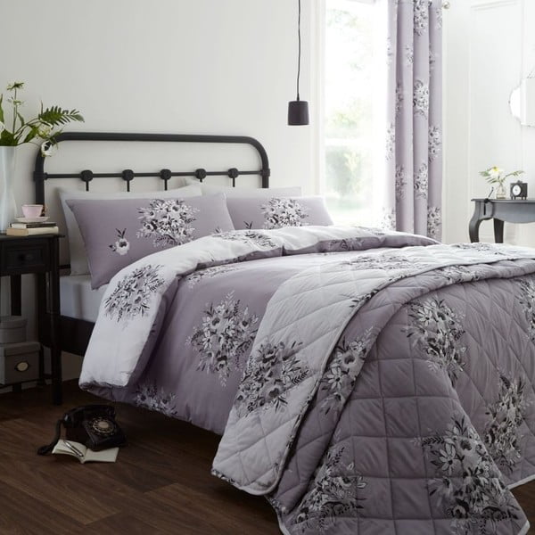 Posteljno perilo za dvojno posteljo Catherine Lansfield Floral Bouquet, 220 x 230 cm