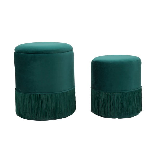 Komplet 2 zelenih stolčkov Mauro Ferretti Constanzo