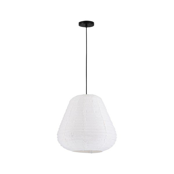 Bela lanena viseča svetilka ø 50 cm Linnet – Nova Luce