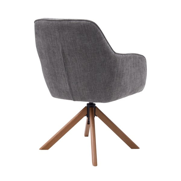 Sivi oblazinjeni jedilni stoli v kompletu 2 ks Avola – Unique Furniture-image-3