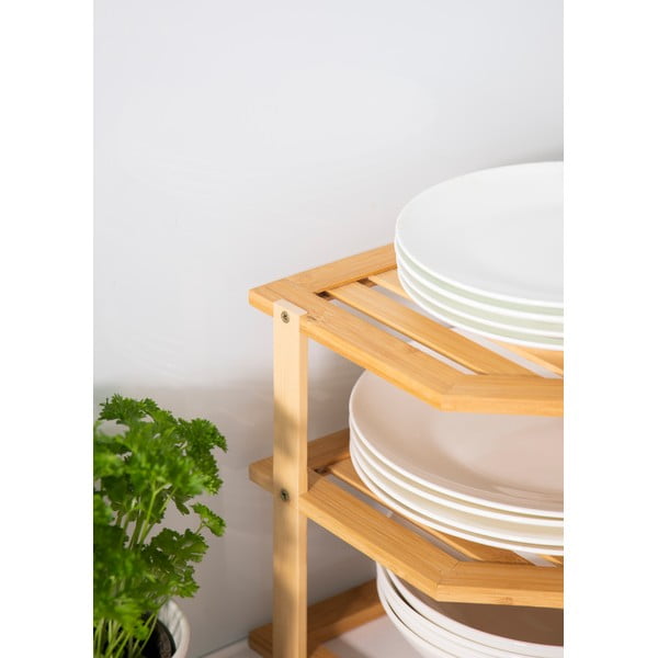Dodatna polica iz bambusa Copco - Kitchen Craft-image-4