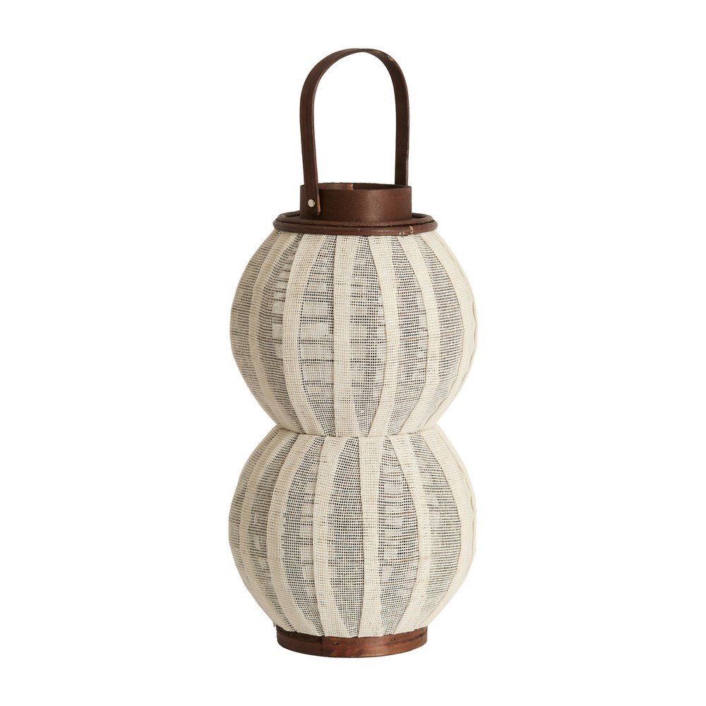 Lesena/tekstilna lanterna (višina 48 cm) Arbore