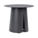 Aluminijasta okrogla vrtna mizica ø 45 cm Bryan – Bizzotto