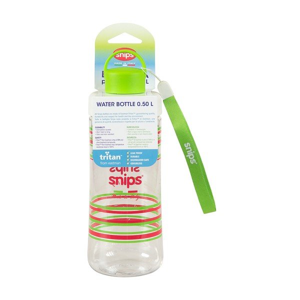 Zelena steklenička za vodo Snips Decorated, 500 ml-image-1