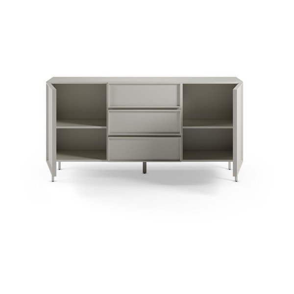 Kremno bela komoda 160x80x42 cm Brise – Marckeric-image-1