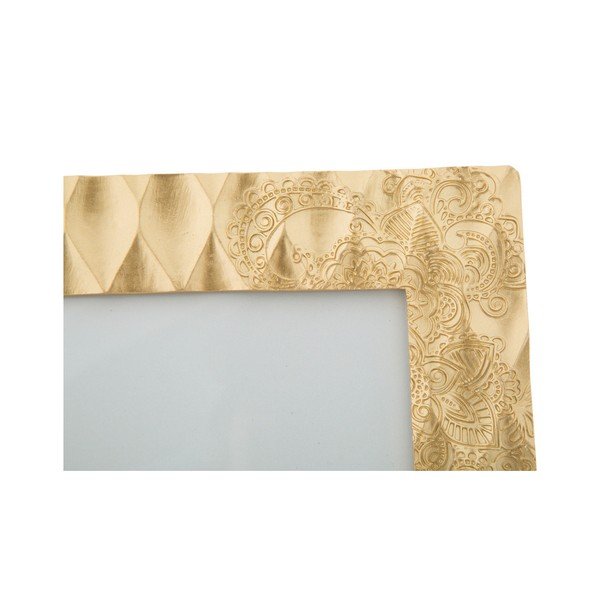 Rumeni okvir za fotografije v okvirju iz smole Mauro Ferretti Glam Carving, 20 x 25 cm-image-2