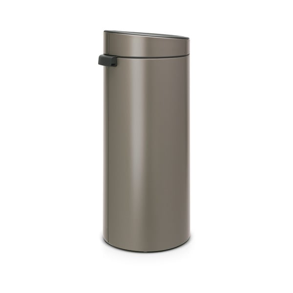 Siv jeklen koš za smeti na dotik 30 l Touch Bin – Brabantia-image-3