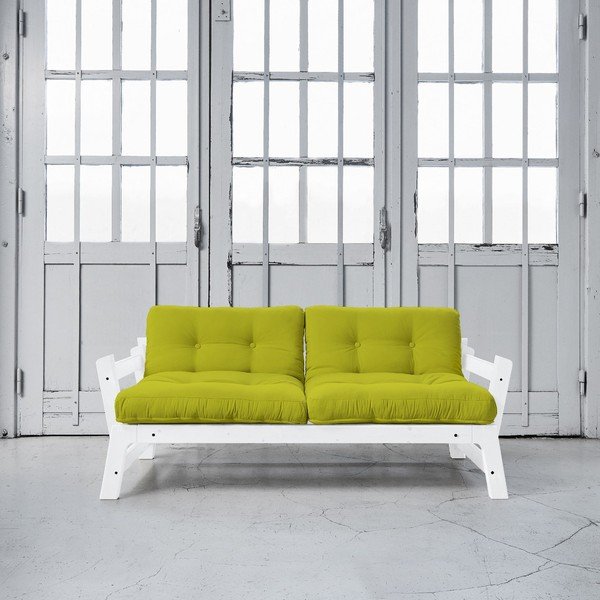 Raztegljiv kavč Karup Step White/Pistacio-image-1
