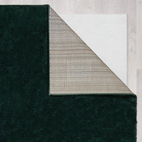 Temno zelen tekač iz recikliranih vlaken 60x230 cm Sheen – Flair Rugs-image-2