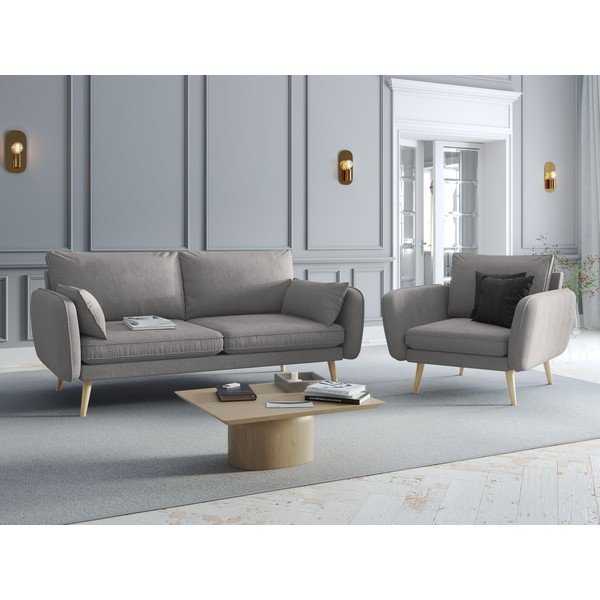 Siv fotelj Kooko Home Lento-image-1