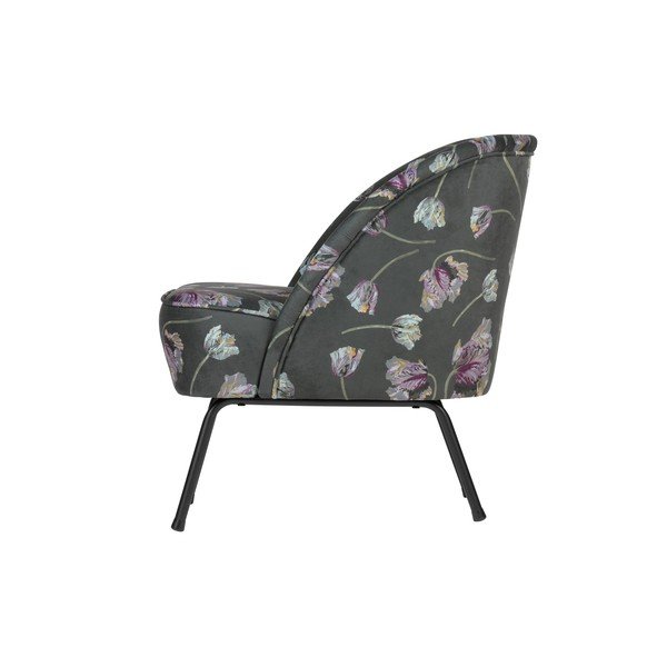 Temno siv fotelj BePureHome Vogue-image-2