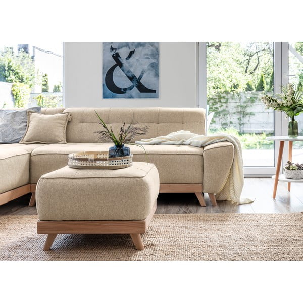 Bež tabure Miuform Dazzling Daisy-image-4