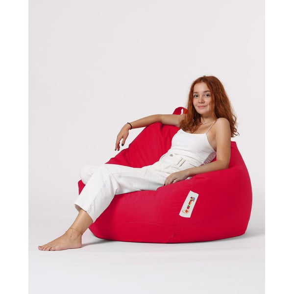 Rdeča vrtna sedežna vreča Premium – Floriane Garden