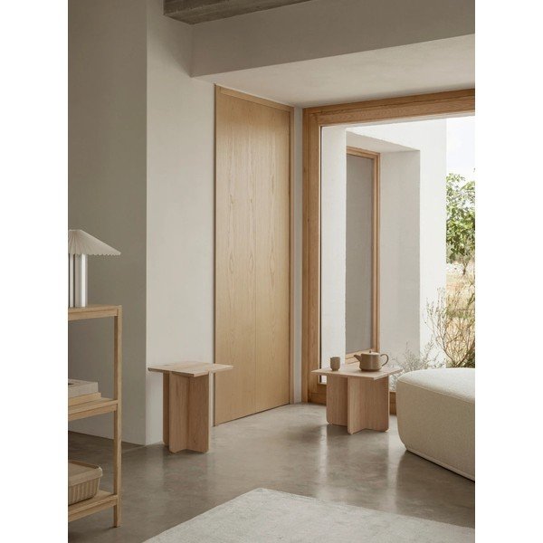 Stranska mizica iz masivnega hrasta 45x45 cm Engawa – Blomus-image-3