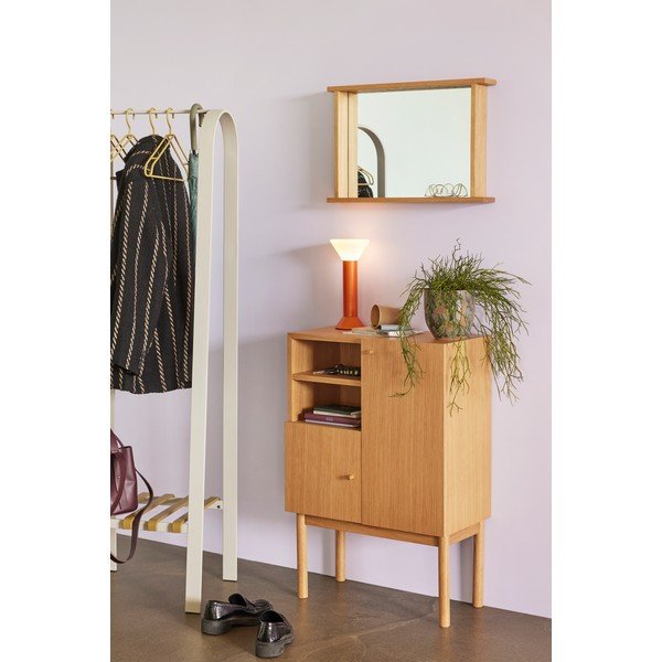 Omarica v hrastovem dekorju v naravni barvi 60x90x34 cm Nobby – Hübsch-image-1