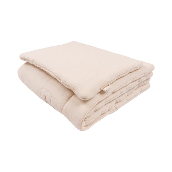 Kremno bel komplet za zibelko – Malomi Kids-image-1