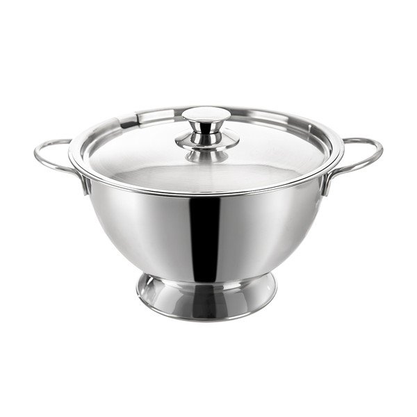 Skleda iz nerjavečega jekla v srebrni barvi ø 26 cm – Orion