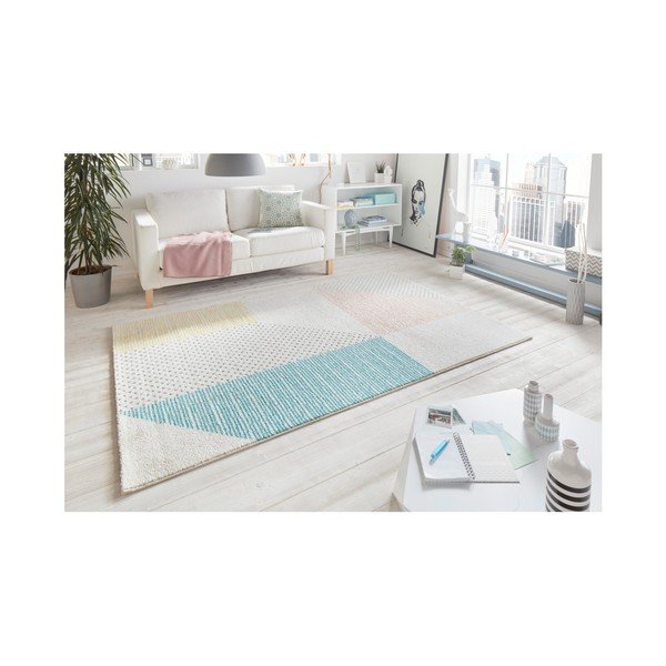 Turkizna in roza preproga Mint Rugs Madison, 120 x 170 cm-image-4