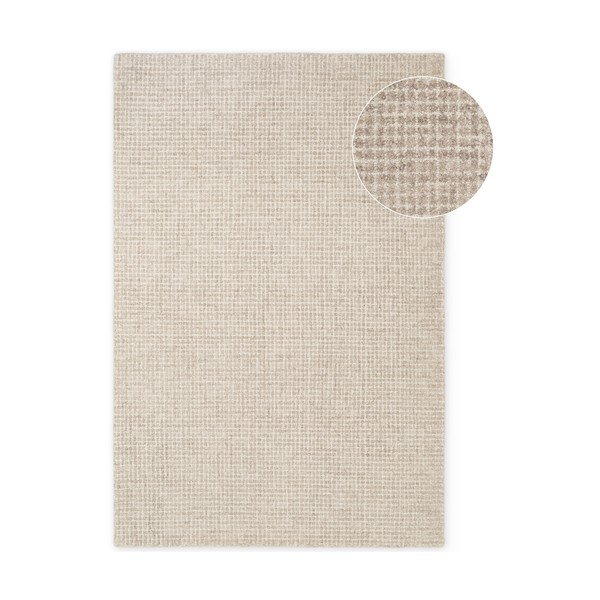 Bež volnena preproga 120x170 cm Eloise – Hanse Home