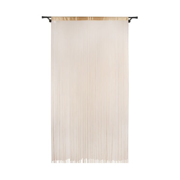 Prosojna zavesa v zlati barvi 140x285 cm String – Mendola Fabrics