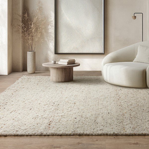Slonokoščena ročno tkana volnena preproga 160x230 cm Adler Ivory – Asiatic Carpets-image-1