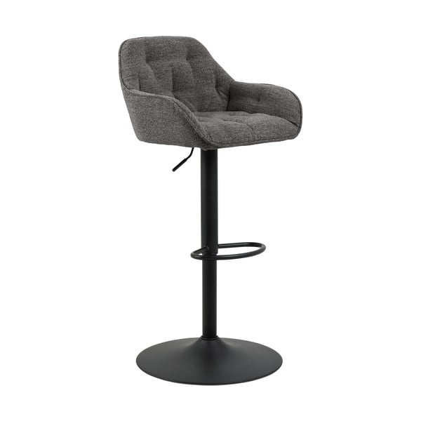 Temno sivi vrtljivi barski stoli v kompletu 2 ks 109 cm Brooke – Actona