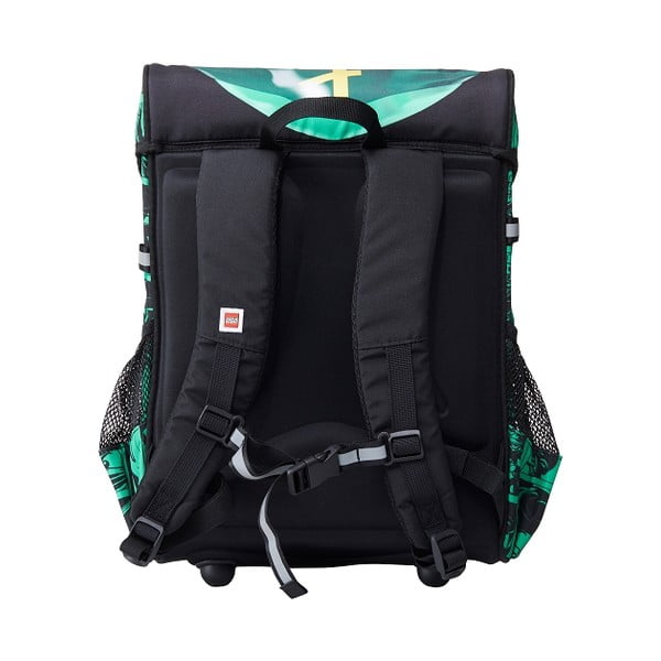 Zelena otroška šolska torba LEGO® Ninjago Easy, 18 l-image-1