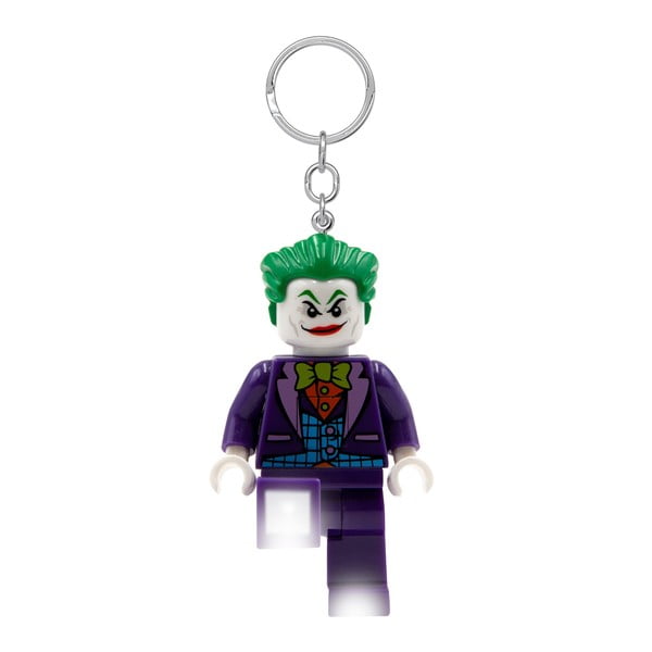 Obesek za ključe z lučko DC Joker – LEGO®