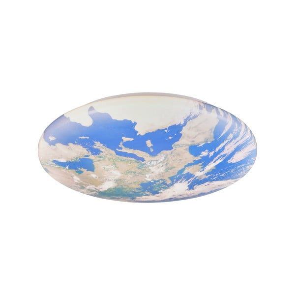 Modra LED otroška stropna luč ø 37 cm Terra – Reality-image-1