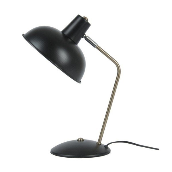 Črna namizna svetilka Present Time ETH Hood