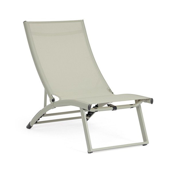 Sivorjav kovinski vrtni ležalnik Taylor – Bizzotto