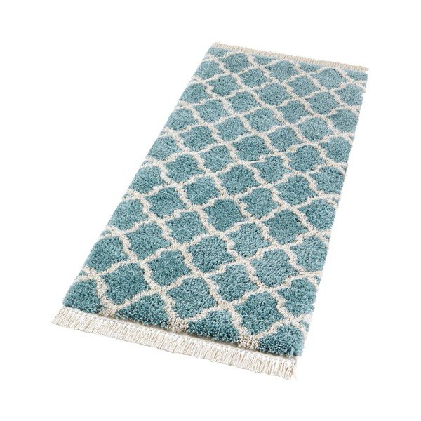 Modri tekač Mint Rugs Marino, 80 x 200 cm-image-1