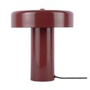 Bordo rdeča kovinska namizna svetilka (višina 26 cm) Riqueza Palo – Leitmotiv