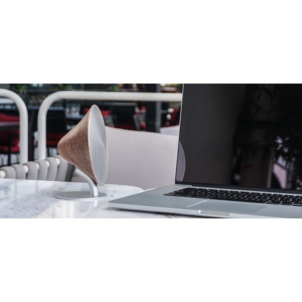 Temno rjav zvočnik bluetooth Gingko Halo-image-1