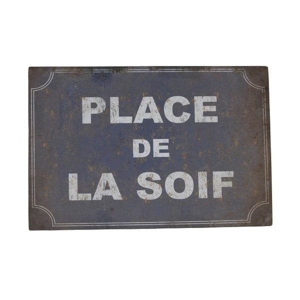 Kovinski znak Antic Line De La Soif