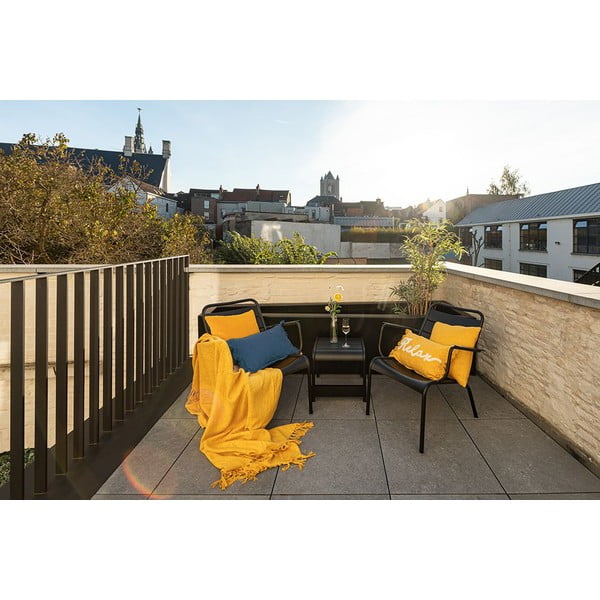 Okrasna blazina 50x30 cm Cotton Slub Solid - Tiseco Home Studio-image-1