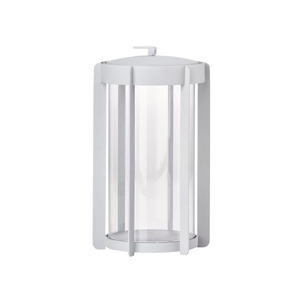 Svetlo siva LED lanterna na USB (višina 25 cm) Firefly – Zone-image-1