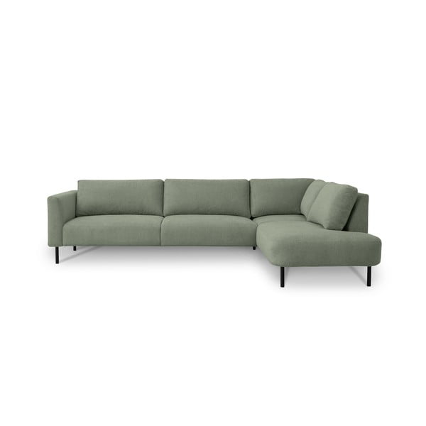 Zelena kotna sedežna garnitura (desni kot) Hero – Scandic