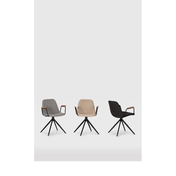 Črni jedilni stoli v kompletu 2 ks Tali – Marckeric-image-2