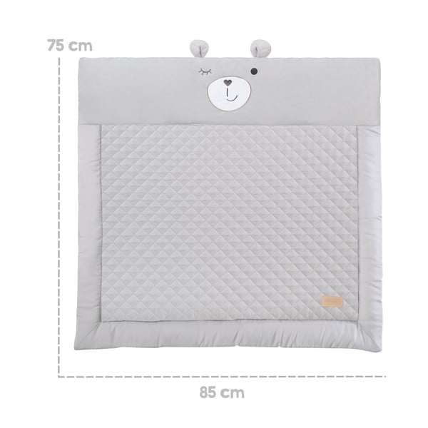 Siva otroška igralna podloga 75x85 cm Style – Roba-image-4