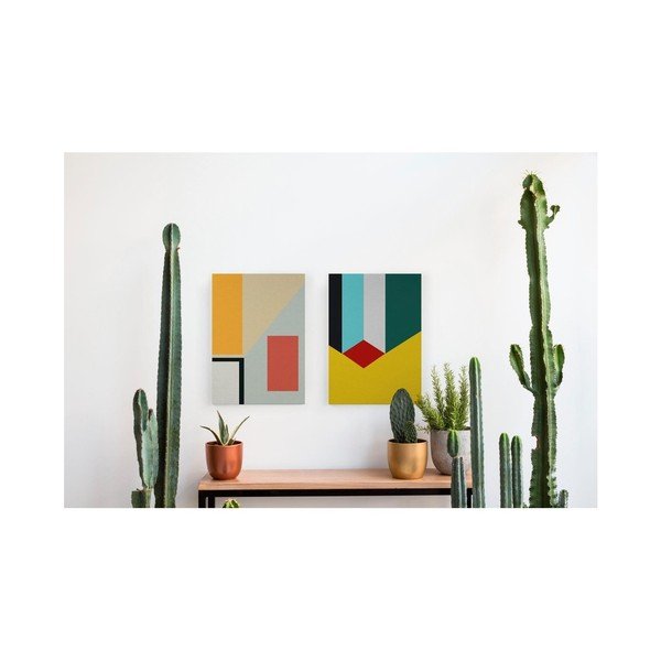 Slika na platnu Really Nice Things Geometric Perspective, 50 x 70 cm-image-1